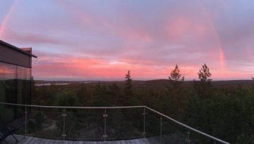 Med utblick över Torneälven